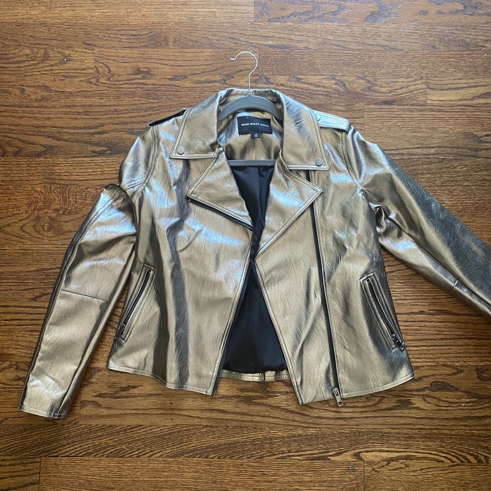 Who What Wear Leather Jacket